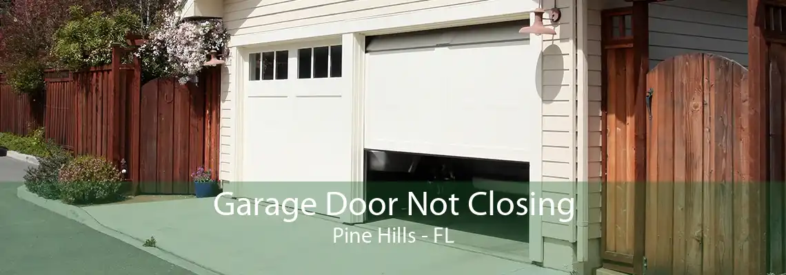 Garage Door Not Closing Pine Hills - FL