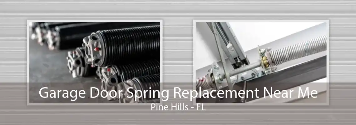 Garage Door Spring Replacement Near Me Pine Hills - FL