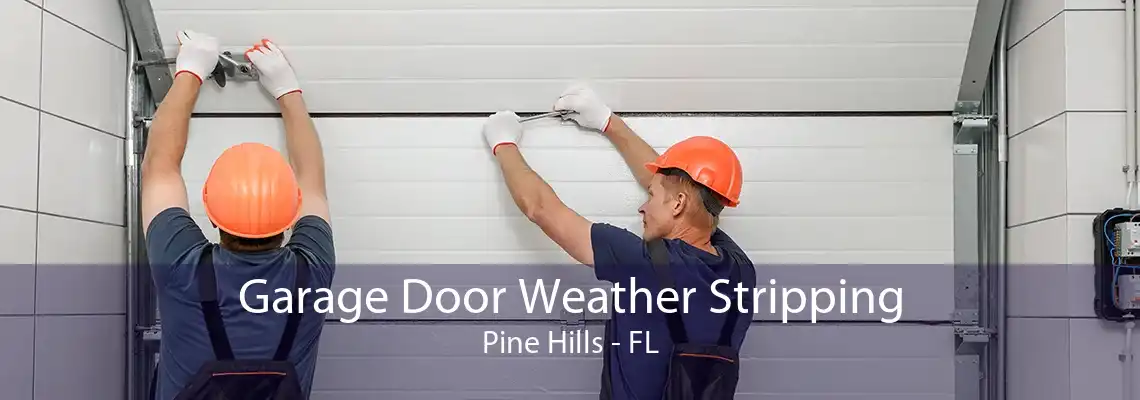 Garage Door Weather Stripping Pine Hills - FL